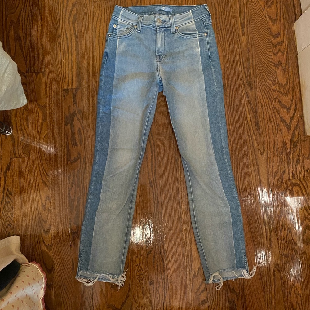 7 for all mankind jeans size 24